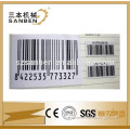 water proof barcode label for clothes barcode label barcode garment labels